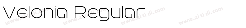 Velonia Regular字体转换 Velonia Regular字体转换